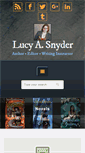 Mobile Screenshot of lucysnyder.com